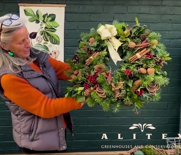 Diy christmas wreath easy