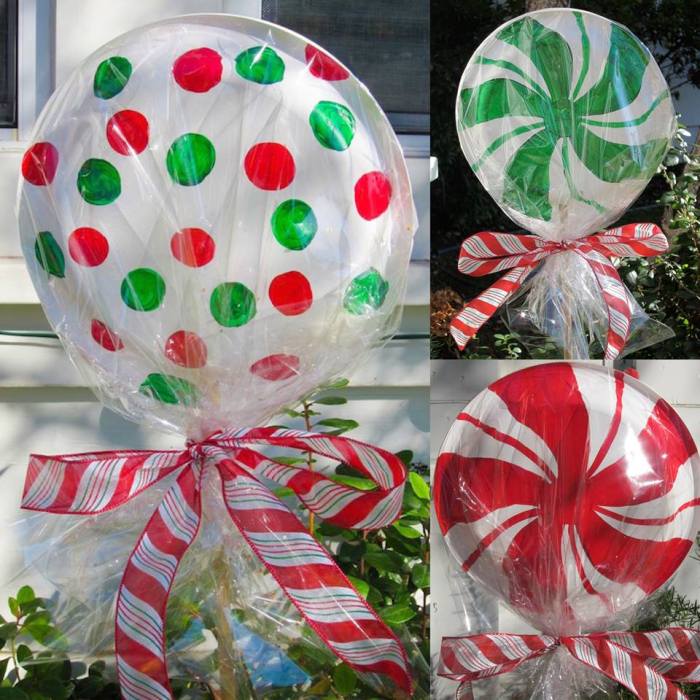 DIY Candy Christmas Decorations