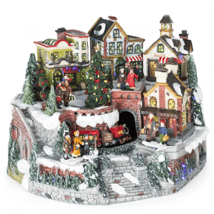 Christmas Decor Village Set A Market Overview