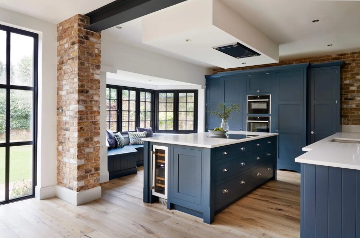 Kitchen decor ideas blue