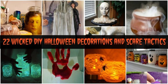 Diy spooky light decor ideas