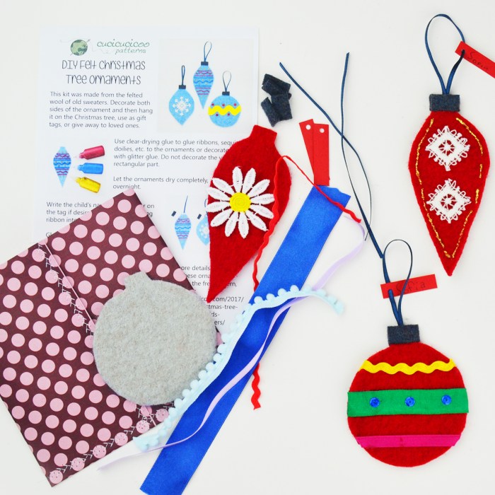 Diy christmas ornament kits